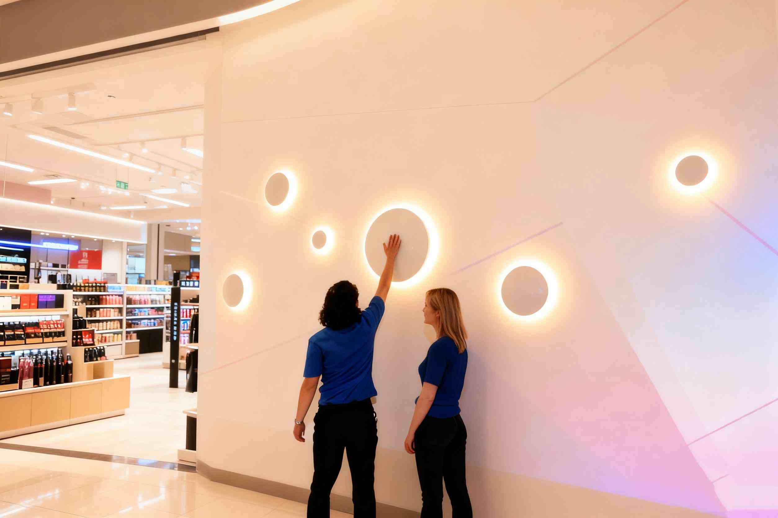 投影互动展示墙